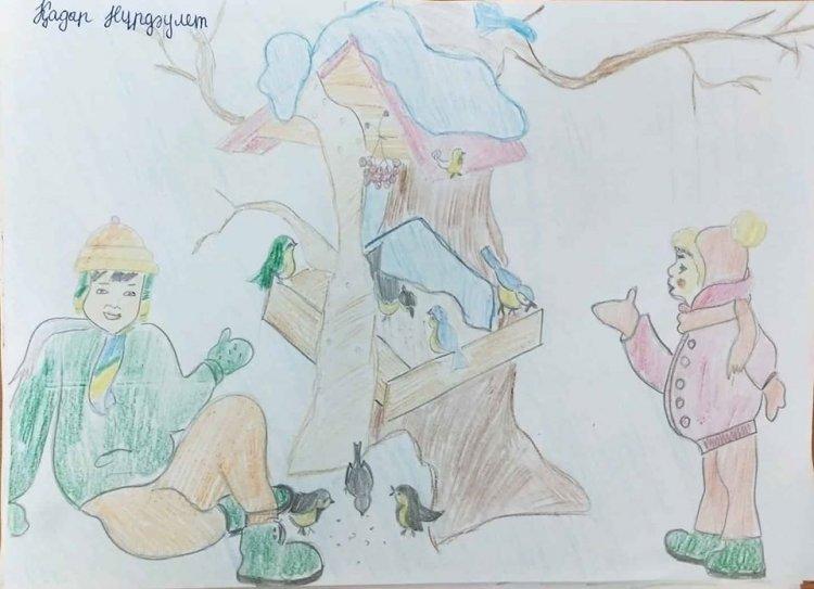 "Мен интернетсіз күнді қалай өткіздім?" тақырыбында сурет байқауы өтілді.