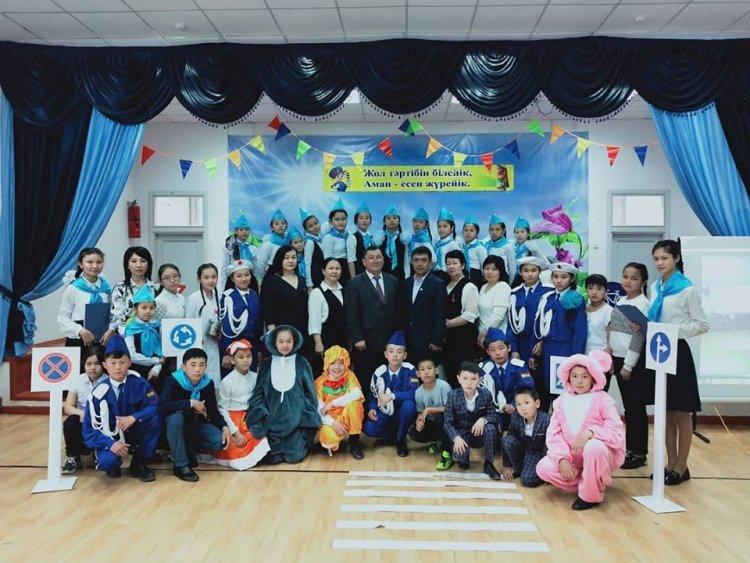 "Жол тәртібін білейік, аман-есен журейік" тақырыбында аймақтық іс-шара ұйымдастырылды.