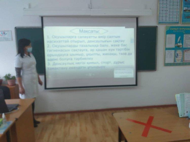 "Дені саудың жаны сау" атты түсіндірме жұмыстарын жүргізілді