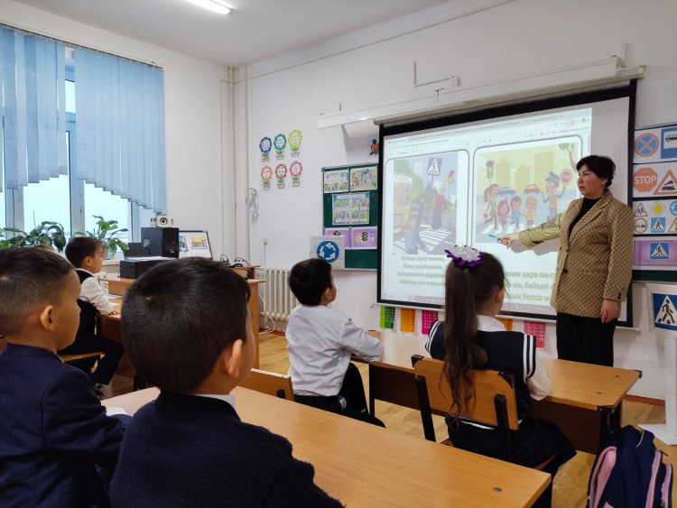 "Жолда жүру мәдениеті - сені де, мені де сақтайды''