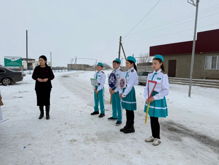 БАЛАЛАР  АРАСЫНДА  ЖОЛ  ҚАУІПСІЗДІГІ  МӘДЕНИЕТІН  ҚАЛЫПТАСТЫРУ.