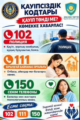 Қауіпсіз код, заң мен тәртіп